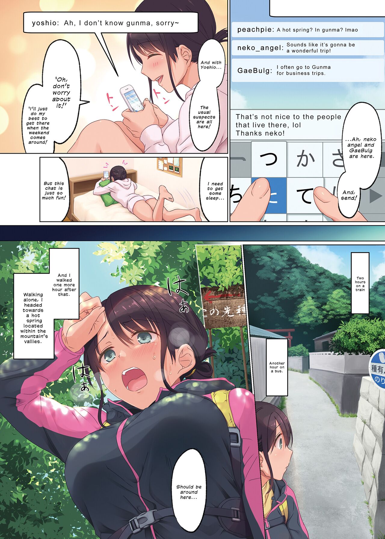 Hentai Manga Comic-Addicted to Taking Social Media Selfies. Fucking an Office Lady Blogger-Read-7